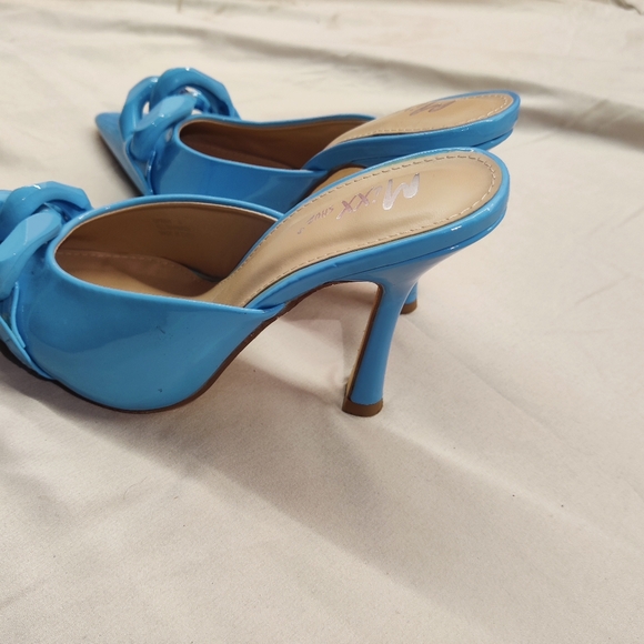 Mixx shuz brand new Front Mule Heel - Blue size 8 - Picture 4 of 5